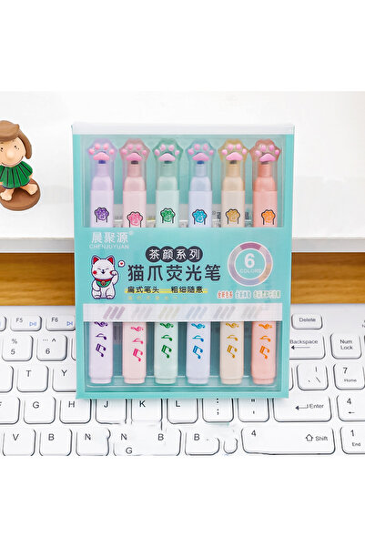 Choice مجموعة واحدة/6 قطع من أقلام تلوين مخالب القطط من ليتوتوز، ألوان حلوى، ...