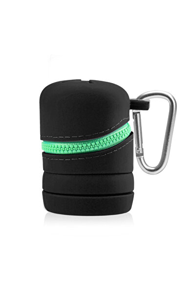 Choice Black Portable Scalable Trash Can Silicone Box for Fishing Outdoors Pr...