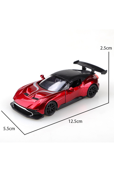 Choice Aston Martin Red (Bagged) 1:36 Martin Alloy Racing Car, 1.36 scale sim...