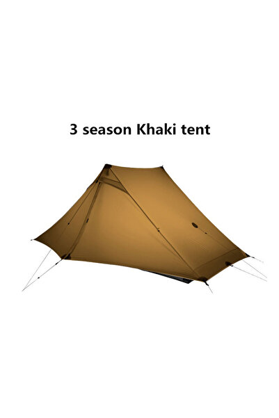 Choice 3 Season Khaki Tent FLAME'S CREED Lanshan 2 Pro Just 920 Grams 2 Side ...