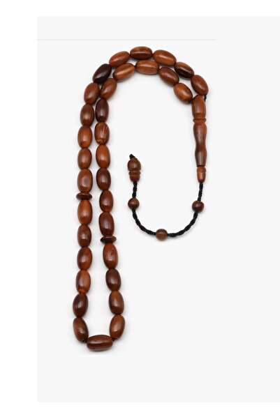 Taşmir Mărgele de rugăciune din lemn de Kuka 6 x 9 mm, tăiate tip orz