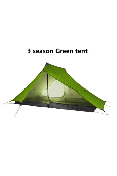 Choice خيمة خضراء لثلاثة فصول، طراز FLAME'S CREED Lanshan 2 Pro، وزنها 920 غر...