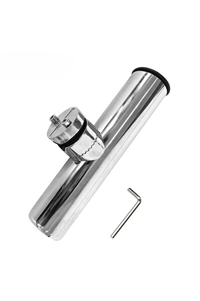 Choice حامل صنارة صيد فضي اللون، قطعة واحدة، مصنوع من الفولاذ المقاوم للصدأ، ...