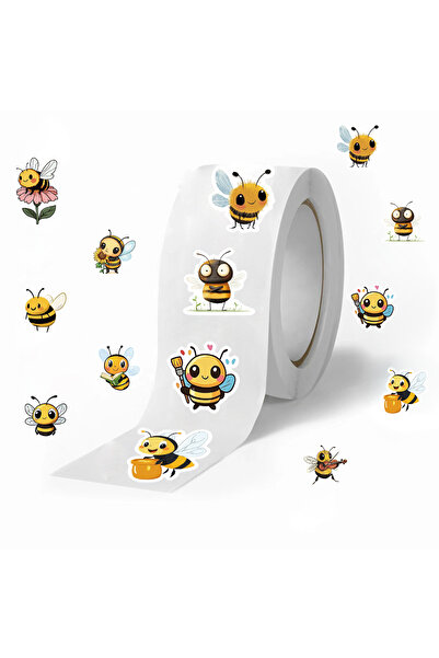 Choice 500 قطعة من ملصقات النحل والحيوانات، مثالية لدفتر القصاصات، والمذكرات،...