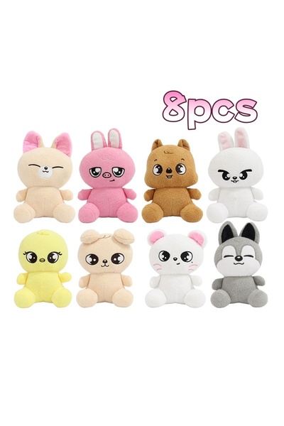 Choice دمية قطيفة جديدة من ستراي كيدز، مقاس 20 سم، من S1 إلى S8، من إنتاج SKZ...