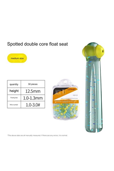 Choice مجموعة من 50 قطعة متوسطة الحجم من لينهوي، مقاعد عائمة خضراء مزدوجة الن...