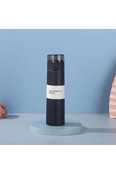 Choice 150ml Black 150/250ml Stainless Steel Thermal Water Bottle With Straw ...