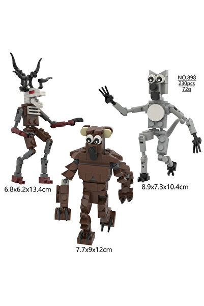 Choice5 مجموعة مكعبات بناء الغزلان من سلسلة "99 ليلة في الغابة" رقم 898، مكعب...