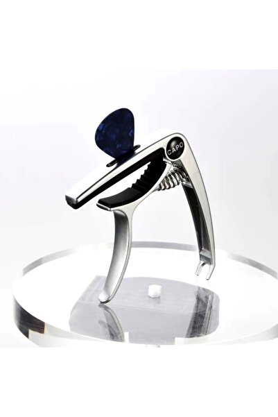 Choice1 Silver Miwayer Aluminum Alloy Guitar Capo Metal Guitar Tuner ks Holde...
