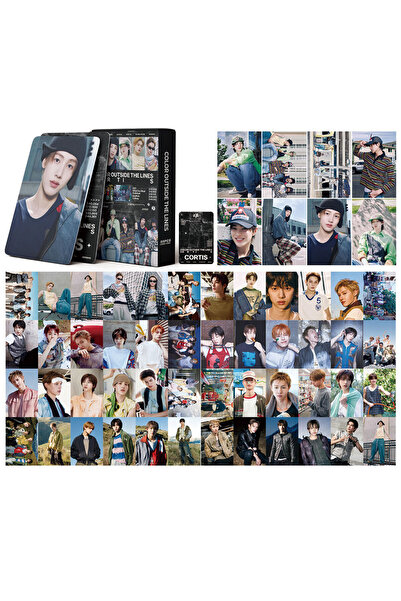 Choice 4 بطاقات بريدية من سلسلة ألبوم جديد لفرقة الكيبوب كورتيس، 55 قطعة/مجمو...