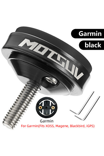 Choice حامل كمبيوتر الدراجة Garmin Black MOTSUV، حامل Bryton Wahoo، ساعة توقي...