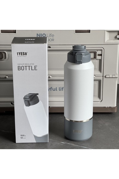 Choice غلاية رياضية محمولة من الفولاذ المقاوم للصدأ من تايسو، لون رمادي مرقع،...