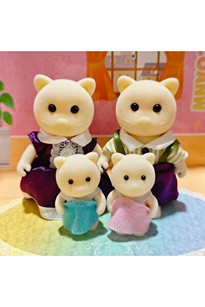 Choice Mi Cat Family Forest Family Reindeer Rabbit Panda Animal Simulation Do...