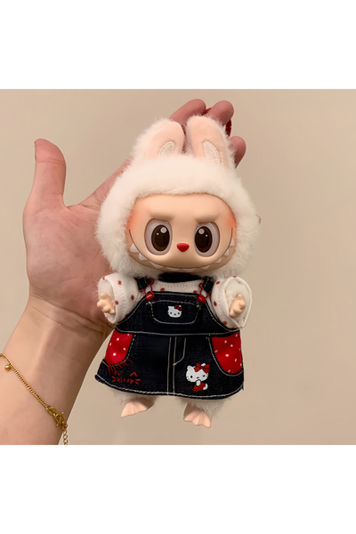 Choice لا دمية A 2025 جديد لملابس لابوبو تنورة عصرية بحمالات 15/17 سم دمية لع...