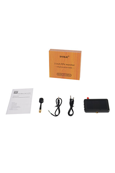 Choice شاشة عرض صغيرة 3 بوصة FPV DR Micro 5.8G 40CH FPV LED شاشة عرض 3 بوصة 4...