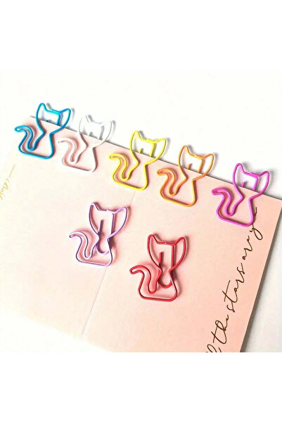 Choice 20Pcs Cat Color Mix 20/40/50Pcs Metal Paper Clips Cat Dog Musical Note...