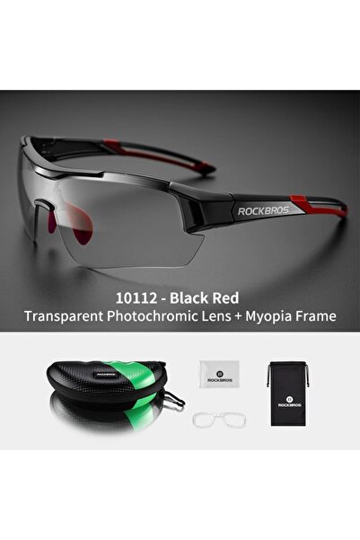ROCKBROS نظارات ركوب الدراجات الهوائية ذات العدسات المتغيرة اللون (10112) - ن...