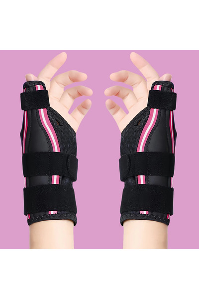 choice2 Rose Red-2Pcs 1/2PCS Thumb Brace Right/Left Hand, Wrist Sa Splint Sup...