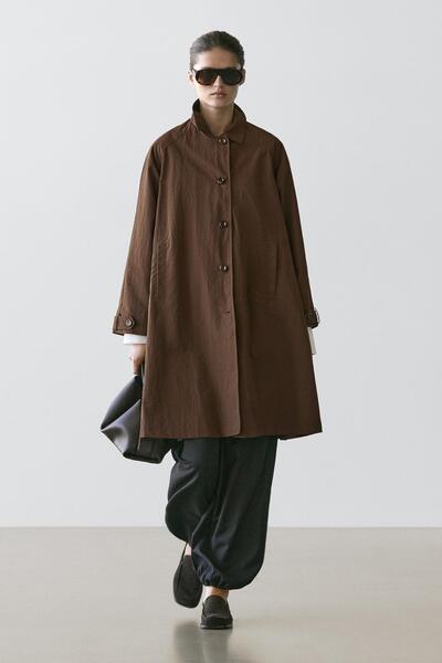 Massimo Dutti Panço kaban yaka detaylı