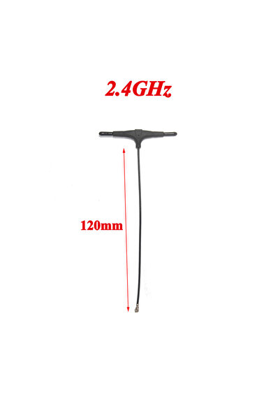 Choice 1PCS 2.4G 120mm 915MHz 2.4G T-type ELRS Antenna 78/120/220mm IPEX 1 IP...