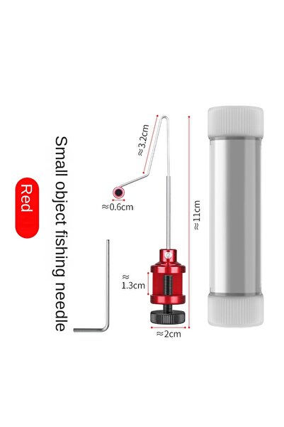 Choice أداة تغذية طُعم صيد الأسماك من نوع LINNHUE باللون الأحمر، مصممة للأشيا...