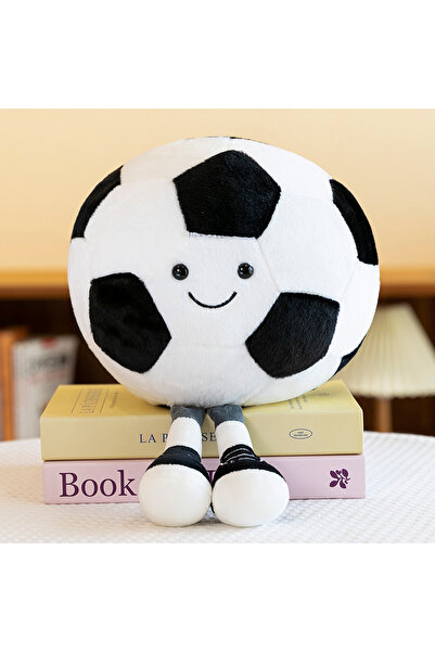 Choice ألعاب قطيفة بيضاء مبتكرة جديدة بطول 25 سم لكرة القدم، وكرة السلة، والك...