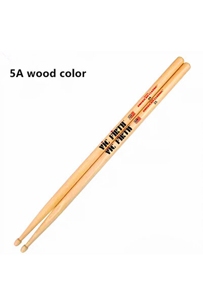 choice2 5A wood color Professional Vic Firth Drumsticks 5A 5B 7A 2B Hickory D...