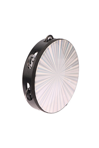 Choice 20cm 6/8/10 Inch Wooden Radiant Tambourine Handbell Hand Drum With Dou...