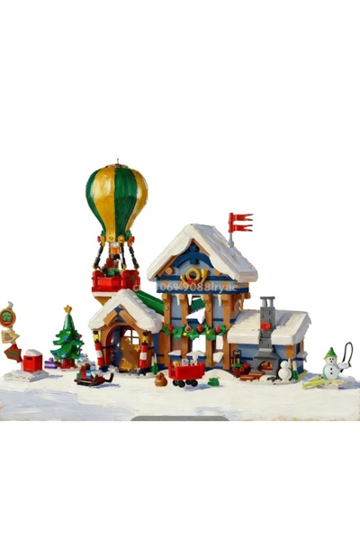 Choice دليل ورقي معبأ افتراضيًا، شائع في عام 2025، مبنى مكتب بريد سانتا كلوز،...