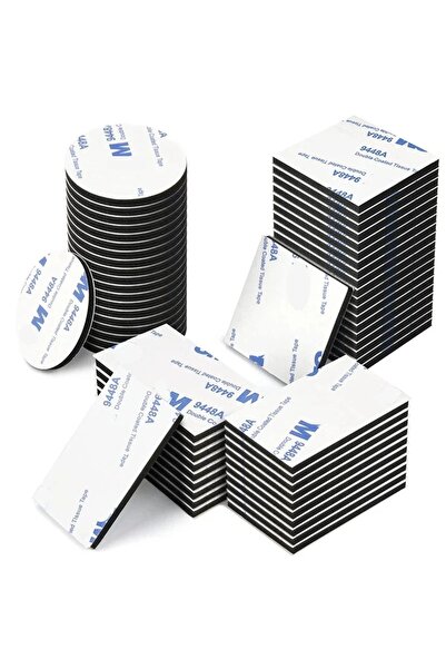 Choice شريط لاصق أسود مزدوج الجوانب، 30 قطعة، مناسب للاستخدام المنزلي والمكتب...