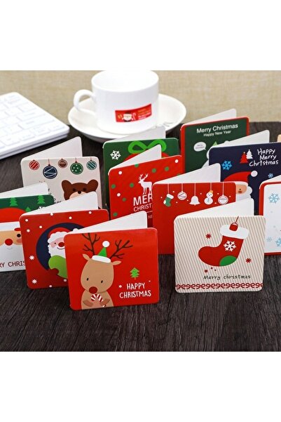 Choice ٢٤ قطعة/مجموعة بطاقات معايدة عيد الميلاد للأطفال، بطاقات معايدة صغيرة ...