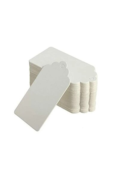 choice2 WHITE 100pcs Kraft Paper Hang Tags with Strings – Handmade with Love ...