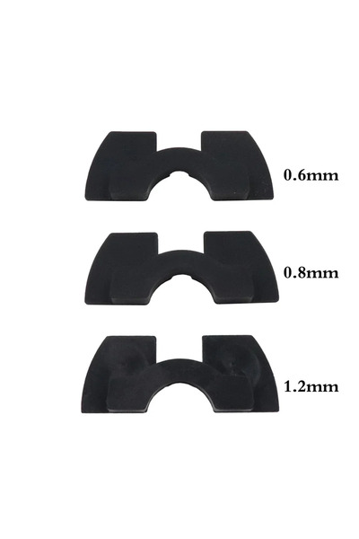Choice black 3PCS Front Fork Damping Pad Electric Scooter M365 Parts Shake Re...