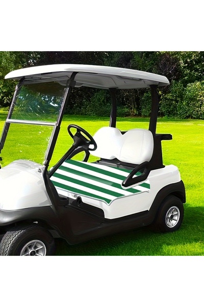 Choice green Golf Cart Seat Covers, Blue Anti-hot Golf Cart Seat Towel Blanke...