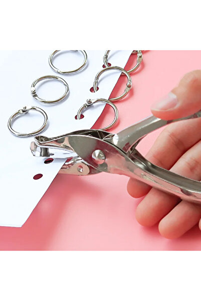 Choice مثقب ورق يدوي بفتحة واحدة، سعة 6 مم، لقص الورق الخردة