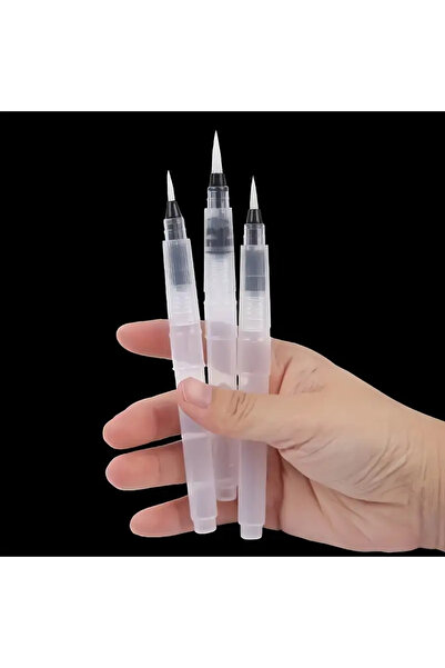 Choice 3pcs 3Pcs Refillable Water Brushes - Fine Tip for Watercolor, Letterin...
