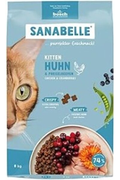 Sanabelle Kitten Tavuklu Yavru Kedi Maması 8 Kg
