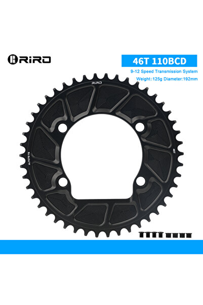 Choice ترس سلسلة دراجة RIRO FC-RXS-110BCD-46T، مقاس 110BCD، متوفر بأحجام 46/4...