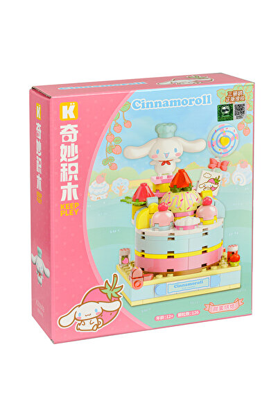 Choice4 سينامورول بدون صندوق، جديد من سانريو، مدينة الفراولة، لعبة بناء يمكنك...