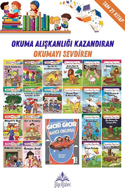 Ata Yayıncılık 1. Sınıf Okumayı Sevdiren 20 Hikaye + Gıcır Gıcır Akıcı Okuma