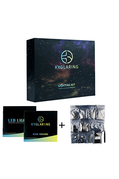 Choice طقم إضاءة LED يعمل باللمس، مناسب لمكعبات بناء سفينة الفضاء يو إس إس إن...