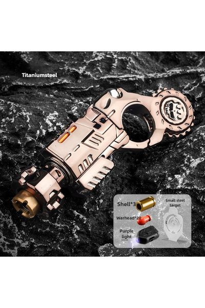 Choice مجموعة مسدس لعبة قاذف الخراطيش مصنوعة من سبيكة معدنية من فولاذ التنجست...