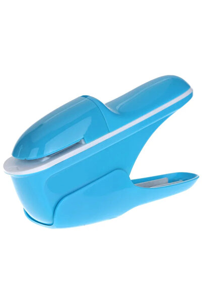 Choice1 blue 1PC hand-held stapler without nails, bill paper and handbooks, d...