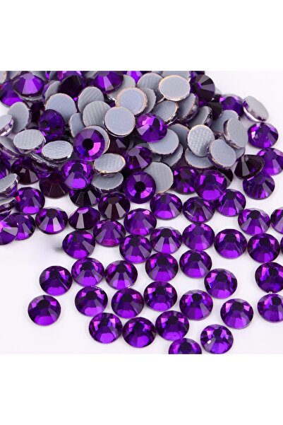 Choice SS8-1440PCS JD-Chunzi SS6-30 HotFix Royal Violet Purple Glitter Glass ...