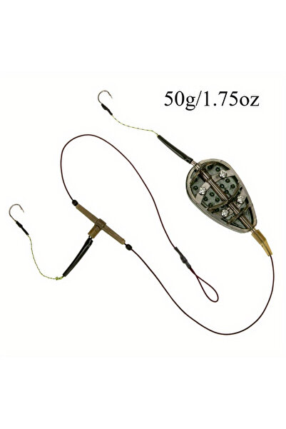 Choice ٥٠ غرام - قطعة واحدة، طقم تغذية لصيد الكارب، خطاف تغذية، طعم صيد الكار...