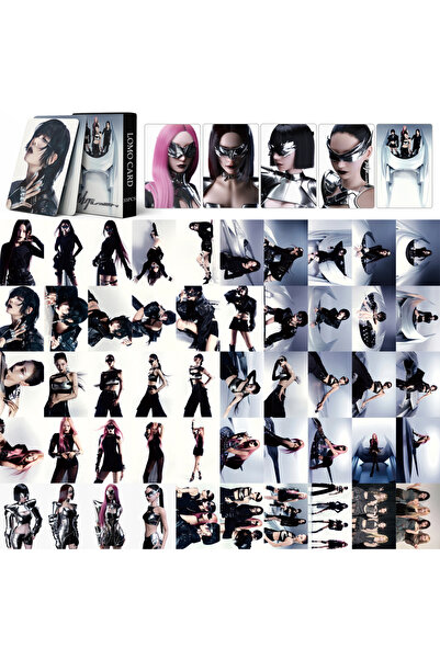 Choice S aespa1 55Pcs aespa Lomo Cards New Album Rich Man HD Printd Photards ...