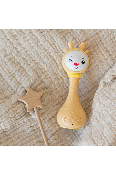 Choice لعبة تسنين موسيقية صفراء للأطفال من عمر 0-24 سنة، تعليمية، سرير أطفال ...