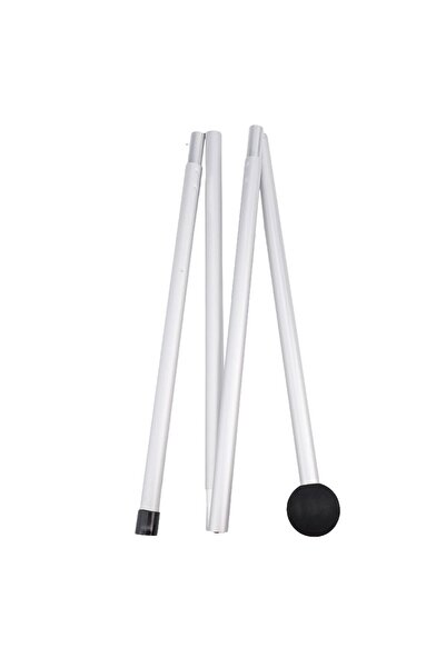 Choice خيمة شاطئ قابلة للطي برأس مسطح، 1.6 متر أو 1.6/2 متر، عمود من سبائك ال...