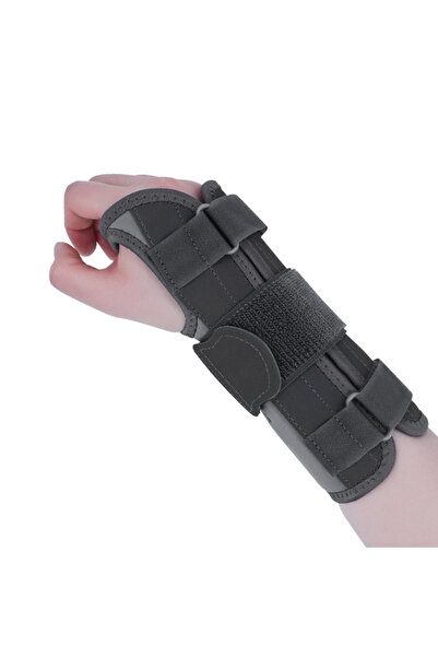 Aolikes Right hand -Grey 1PCS Wrist Brace for Carpal Tunnel,Adjustable Night ...