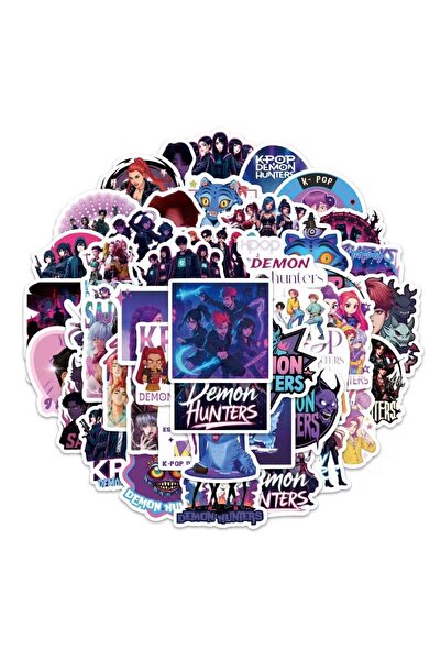 Choice 50pcs sticker New Kpop Demon Hunters Party Favors Baby Shower Kids Gir...